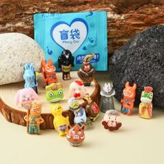 浪浪山小妖怪树脂公仔盲袋小猪妖树脂摆件小学生学校班级奖励玩具