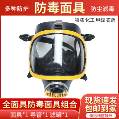 防毒マスク塗装化学工業ガスホルムアルデヒド消防マスク全面マスク空気呼吸器電動送風マスク