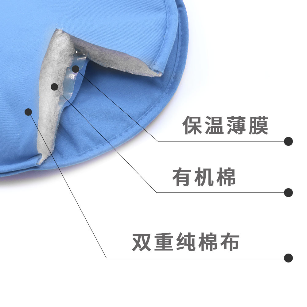 Transfronterizo redondo impreso pastel de papa mexicana bolsa de aislamiento torta de maíz bolsa de aislamiento eficaz bolsa de aislamiento bolsa de Almuerzo