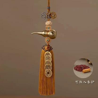 Single gourd-Ping'an cinnabar model