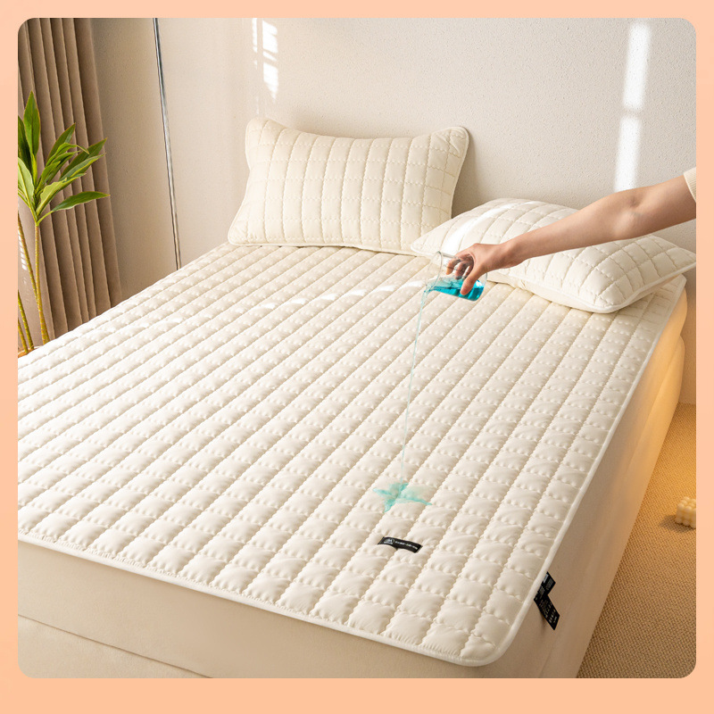 ✅ Waterproof Mattress Protector, Machine Washable Bed Pad, Simmons Protective Mat, Thin, Dirt-Resistant, Soft