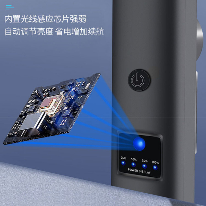 faro de bicicleta inteligente carga linterna de luz alta iluminación de bicicleta de montaña de noche luces de montaña luces de montaña luces de buzina de equipos de bicicleta