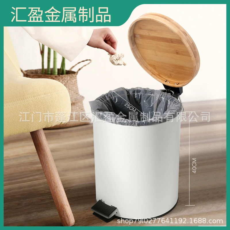 Garbage can, set for hotel for living room