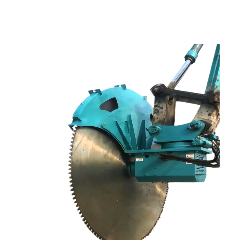 Excavadora sierra de corte de roca máquina de corte de carretera de hormigón sierra de roca hidráulica rotativa de 360 grados