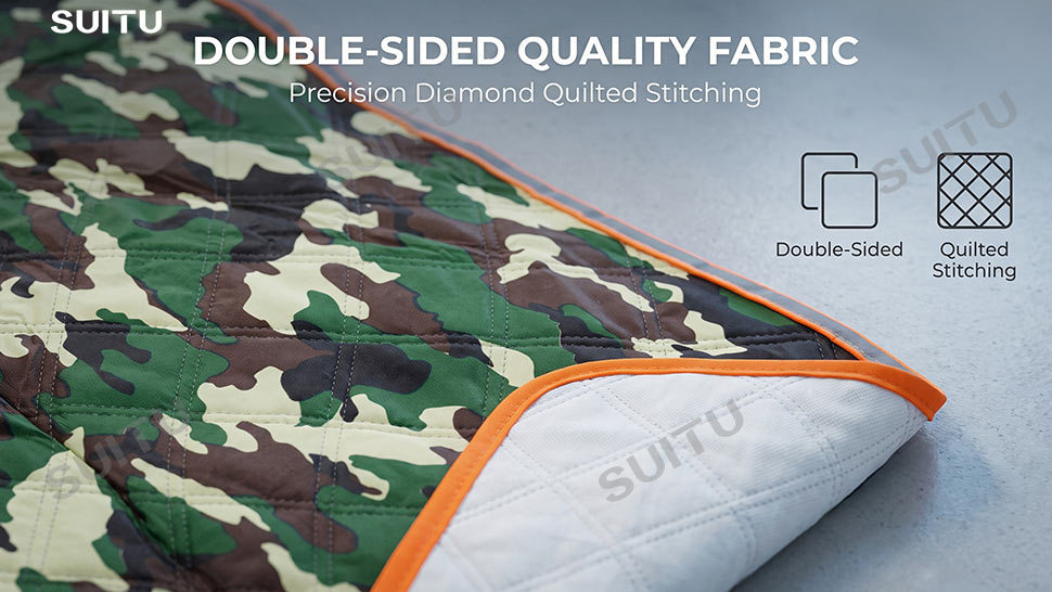 Car camouflage snow cover for winter, front windshield anti-freeze cover, anti-frost and anti-snow windshield cover, thickened car cover