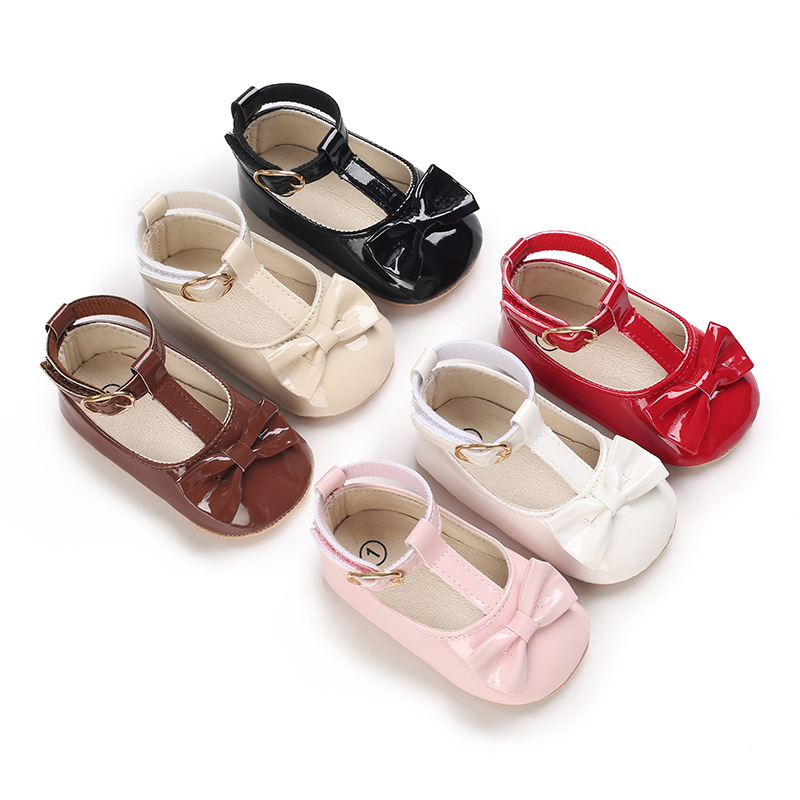 Primavera y otoño 0-1 años de edad zapatos de bebé Mujer Zapatos de bebé de fondo suave