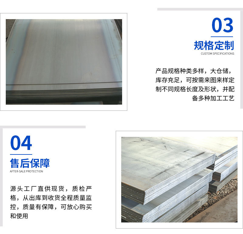 厂家直供中板开平板Q235钢板 中厚板普中板规格齐全可切割可定-阿里巴巴