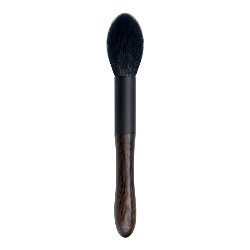 Cepillos de maquillaje Jifengtang 5 piezas de ébano facial suave y fino conjunto de pinceles de maquillaje de lana Cangzhou Spot al por mayor