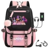 Fur ball style witch hunter group-black pink 3