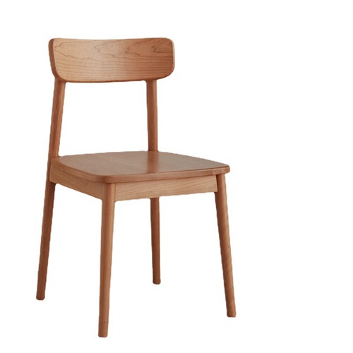Nordic Japanese solid wood dining table and chairs for home use, dining room, modern minimalist, small apartment, luxury backrest chairs