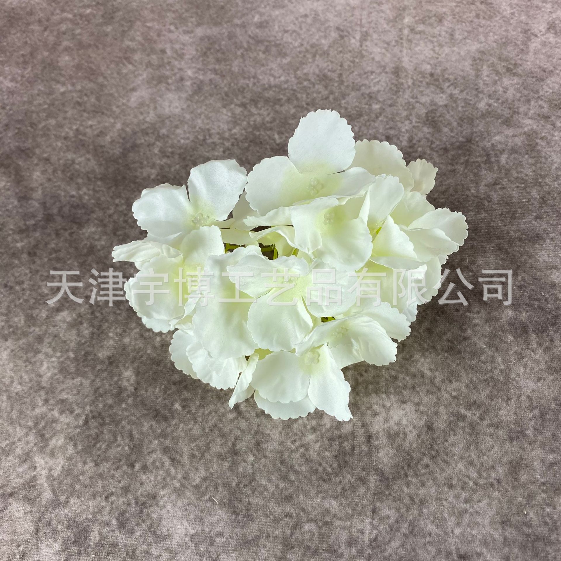 Corazón verde blanco