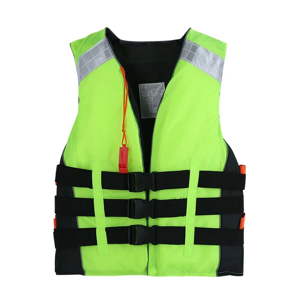 One size fits all-86-2 fluorescent green adult life jacket