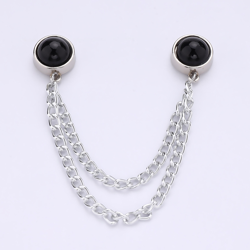 チェーンの磁気はズボンの足を引きずることを防ぎます。金属の磁気は袖口を固定します。