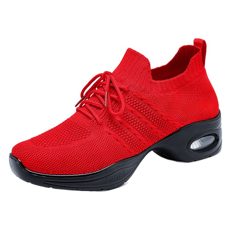 Zapatos de baile 2026, nuevo modelo de primavera, zapatos de baile moderno para adultos, malla, comercio exterior, zapatos de mujer al por mayor, zapatillas de jazz para mujer
