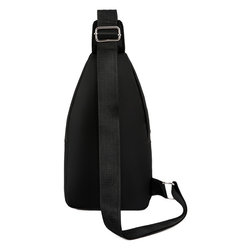 Cross-Border Men's Business Chest Bag Casual Trendy Crossbody Bag Men's High-End Wear-Resistant Waterproof Shoulder Bag Chest Backpack