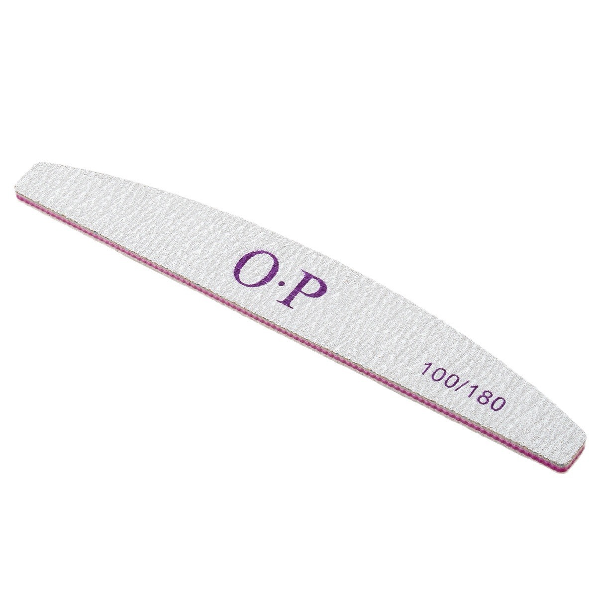 Patrón de cebra de fábrica directa lima de uñas media luna tira de pulido de uñas Reparación de manicura Archivo de doble cara en forma de peine