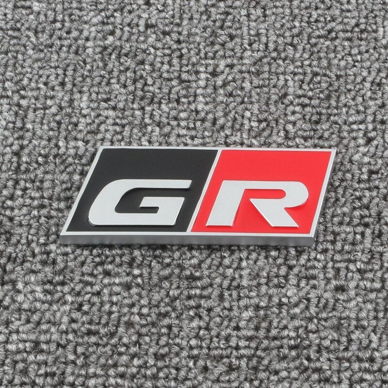トヨタ改造ステッカー GR GRSPORT GR MN メタルステッカー リアステッカー テールステッカーに適しています。|undefined