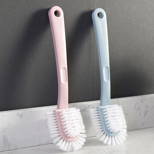 Shoe brush creative multifunctional five-sided shoe brush long handle soft bristle brush shoe brush can be hung cleaning brush decontamination laundry brush