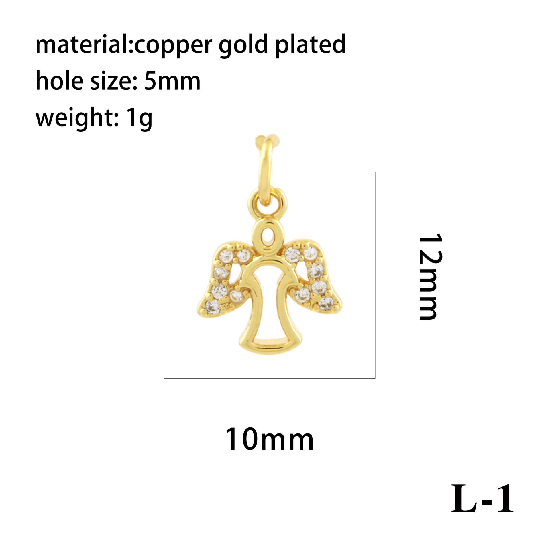 1g Weight Pendant Jewelry Making Type 13 * 7mm Jewelry Making Size Zircon Inlay Material DIY Jewelry Accessories Classification 1 Piece Quantity Copper Material Cartoon Character Pattern All Seasons Season Casual Style 1 Piece 13 * 7mm Copper Zircon Cartoon Character Pendant 13