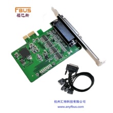 FBUS PCIe���ڿ� ���I��4��RS232���ٴ��ڿ�֧������ϵ�y