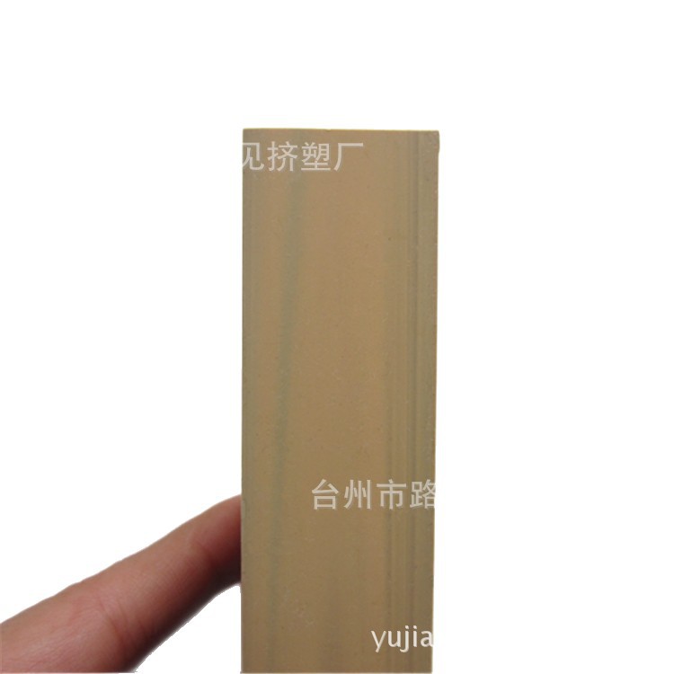 Productos de extrusión de plástico Ranura de tira de plástico de PVC Tira de extrusión de perfil de PVC Procesamiento de extrusión de ranura de plástico