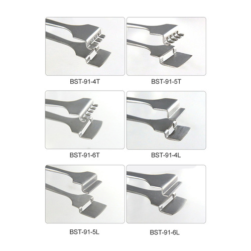 Bester SA Crystal Element Special Pliers 302 Stainless Steel Acid-Resistant Hardened 91-456 Matte Sandblasted Jig