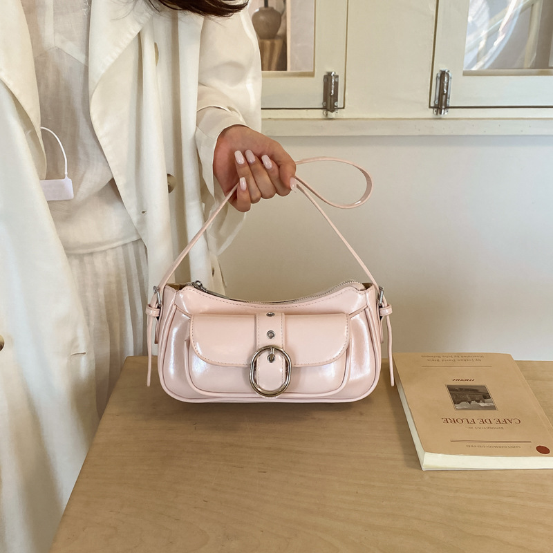 Bolso de brazo retro coreano para mujeres verano 2026 nuevo nicho diario bolso de hombro de moda mochila de viaje