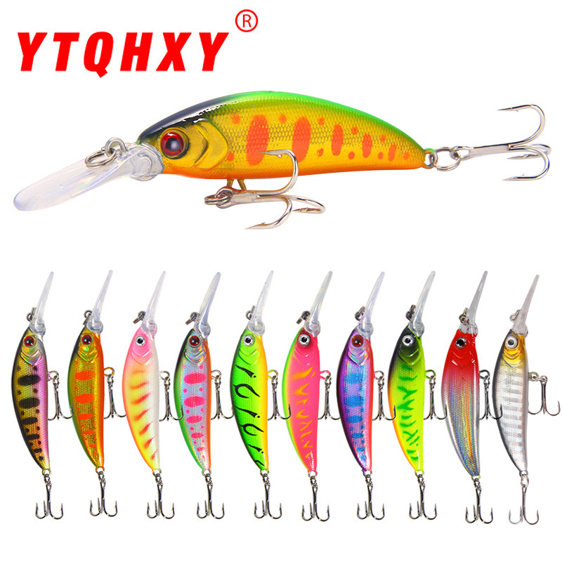 Hot Luya Bait Mino Tomb Robbing Submersible Bait 6G/7Cm Simulated Bait Hard Bait Cocked Mouth Bass Fishing Gear