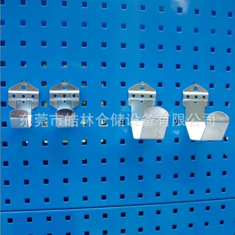 皓林工具挂钩批发杠杆挂钩方孔挂板挂钩物料展示工具架五金挂钩