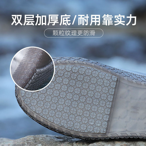Rain Era Waterproof Shoe Covers Waterproof, Anti-Slip, Thickened, Durable Rain Shoe Covers for Cycling, Outdoor, Men and Women in Rain