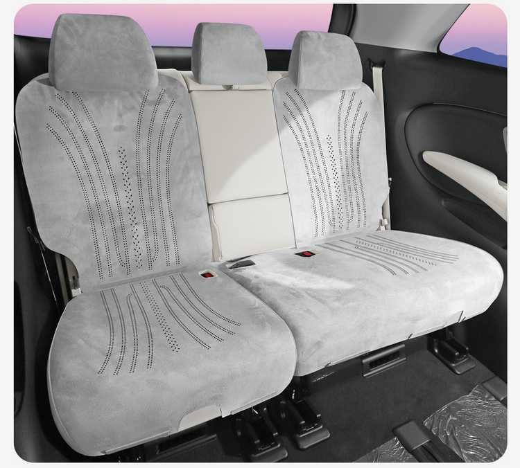 Seat Cushion for DENZA D9 2025 2026 Universal Four Seasons Breathable Suede Seat Cover