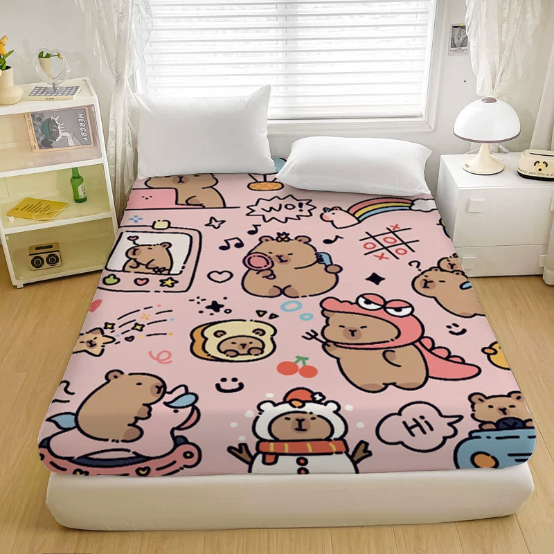 Sheet, non-slip mattress, breathable bedspread for students
