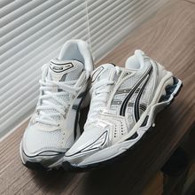 莆田纯原亚瑟Gel-Kayano14男女士跑步鞋增高网面大码休闲运动鞋子