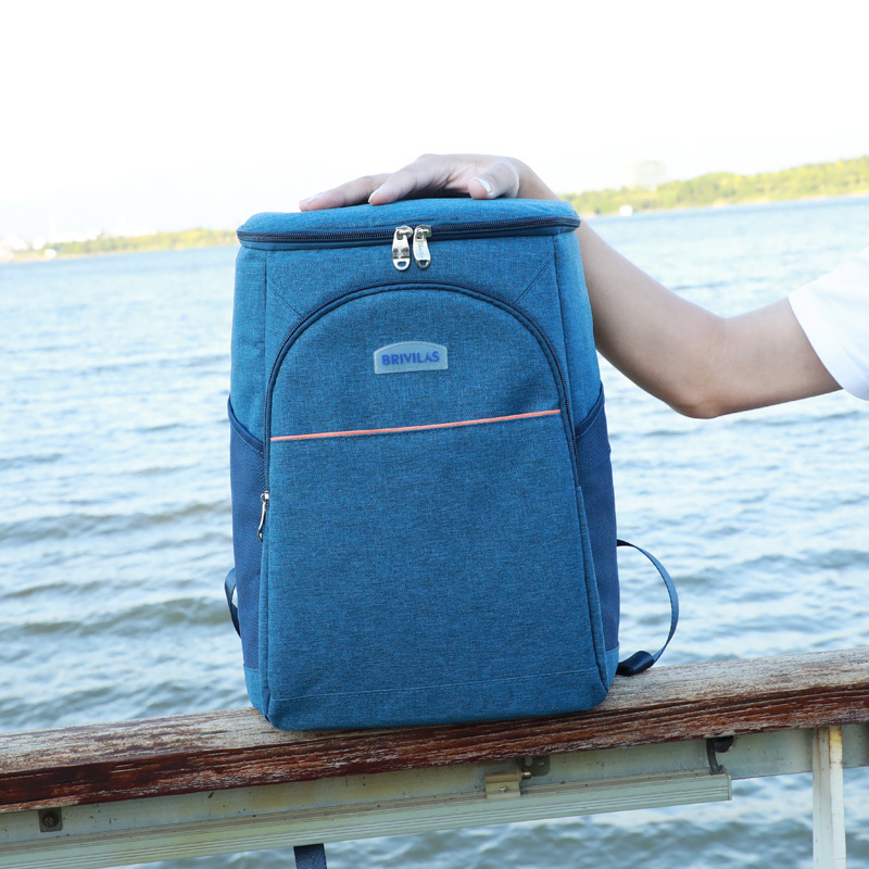 Mochila de tela de Oxford, gran capacidad para salir, paquete de hielo de aislamiento térmico montado en el automóvil, caja de almuerzo, alimentos frescos, paquete de hielo, bolsas de bento