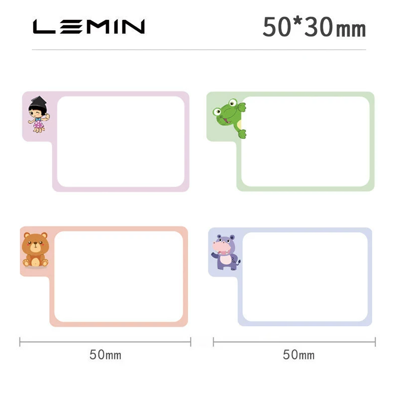 Handheld Label Printer LeMinyun 1S, Bluetooth Portable Thermal, 50×30 mm Support