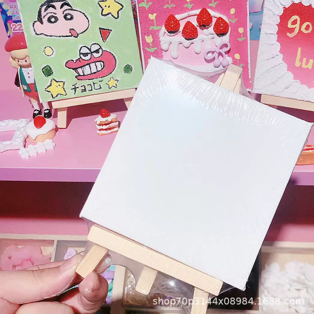 10*10油画框 迷你画框画架套装 小红书ins风绘画油画布框厂家直销