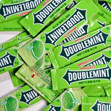 片清新口气糖果散装绿箭口香糖薄荷味休闲10办公室零食0独立包装