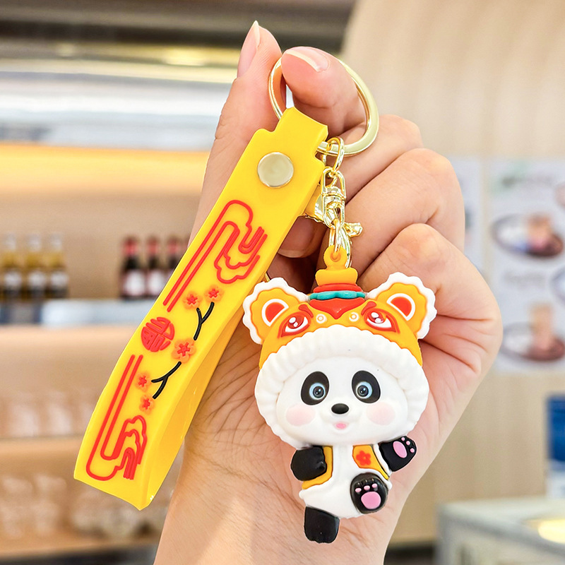 新年馬年高級感キーホルダー、バッグ飾り、新年の屋台商品、車のキーホルダー、プチギフト