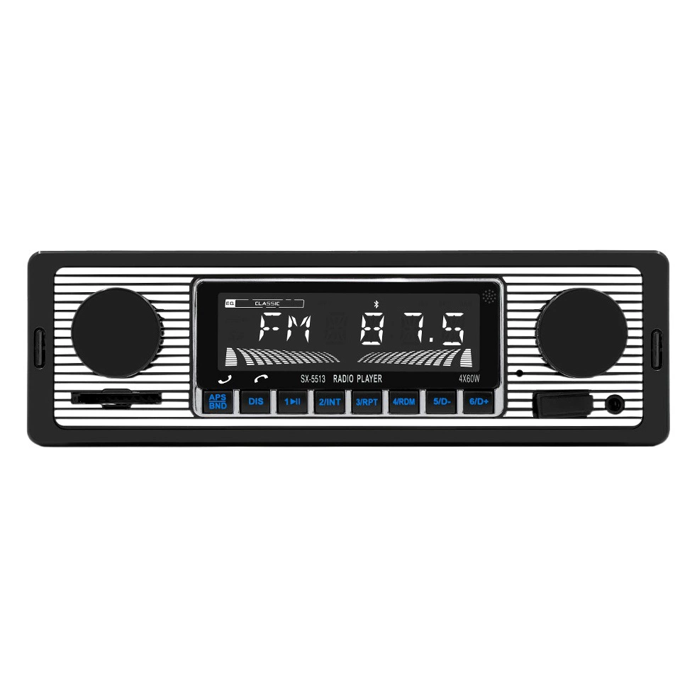5513 Bluetooth автомобильный MP3-плеер USB-карта Воспроизведение музыки Автомобильная центральная консоль FM-радио