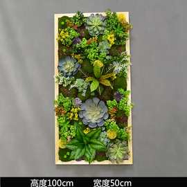 多肉假花室内植物挂立体墙面装饰电表箱遮挡壁饰田园壁挂仿真绿植