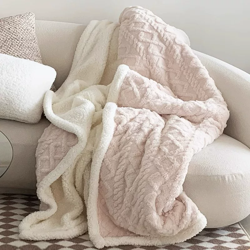 Winter duvet, coral sofa for sleep, increased thickness