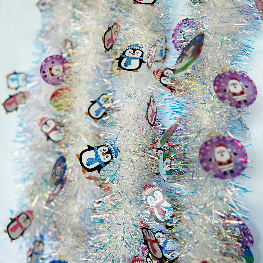 Nuevos productos transfronterizos Amazon de Navidad fiestas de artículos de color decoración de color