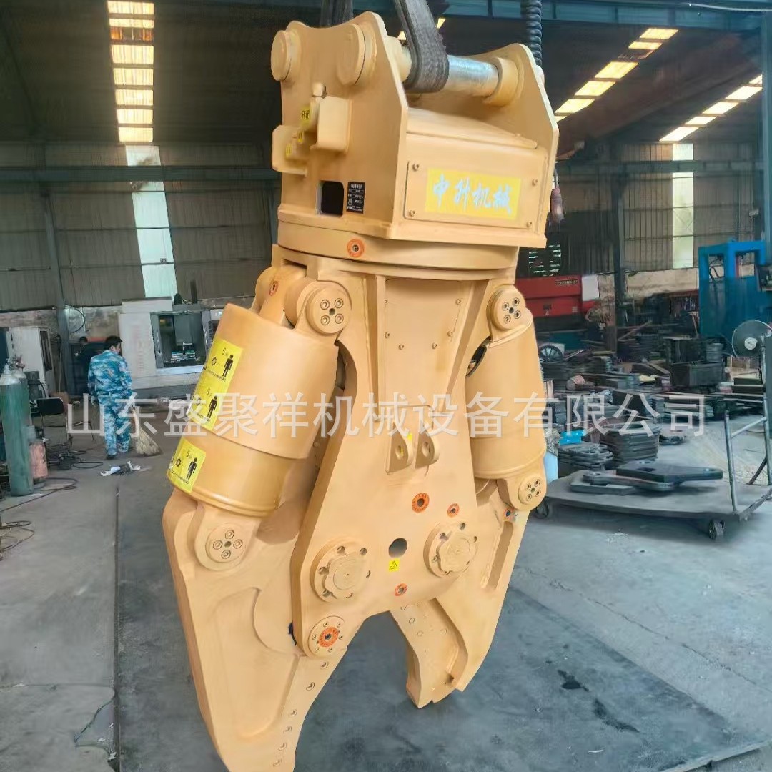 固定式抓木机 农用山林木材抓毛竹抓甘蔗抓木器 液压旋转装载作业