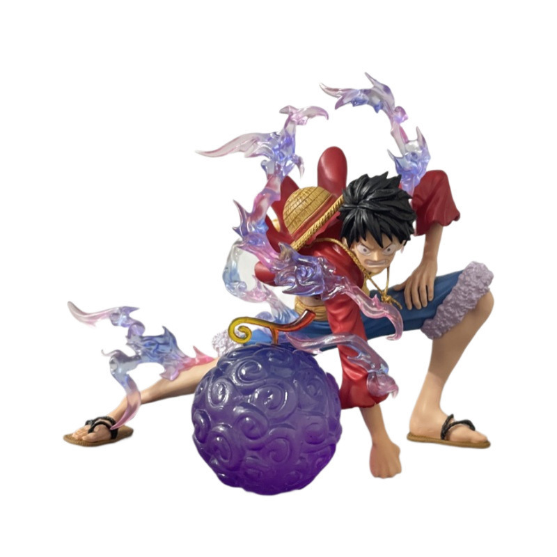 アニメワンピースフィギュア卸売 LX 2 速地割りルフィフルーツニカルフィフィギュアモデル|undefined