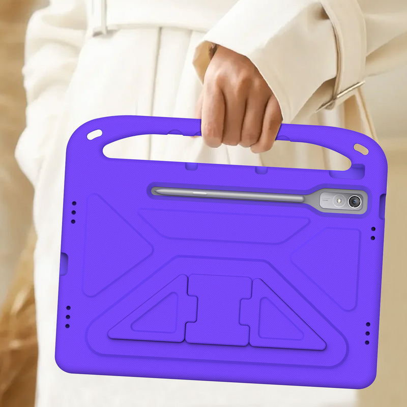 Suitable for 2024 Lenovo Tab P12 Satchel Tablet Case 12.7 Bracket 370/371 Anti-Fall Eva Protective Cover