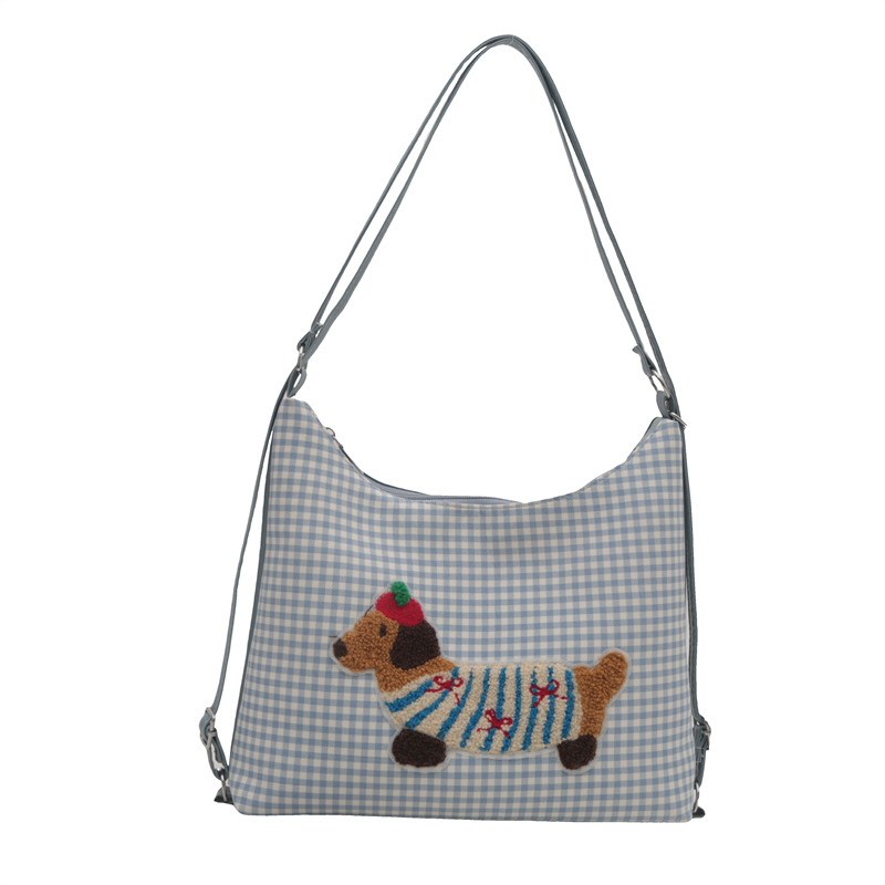 Casual bolso para perros bolsas de lápiz para mujeres 2024 nueva mochila de viaje ligera de un solo hombro bolso de gran capacidad mochila