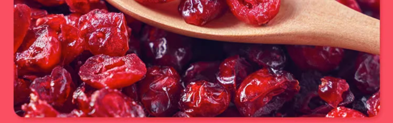 Dried Cranberries 100g Jar Sun Dried Fruit Snack for Baking and Culinary Use specifications