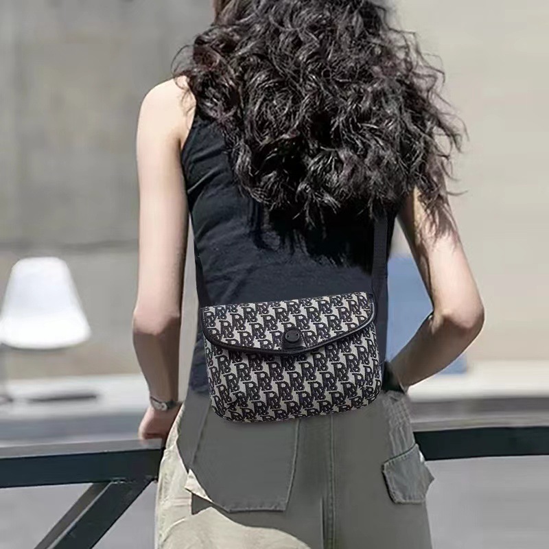 Bolsos 2025 nuevos bolsos bolsos bolsos correccionales bolsos de moda bolsos de cintura, bolsos de pecho, bolsos de axilas de lona