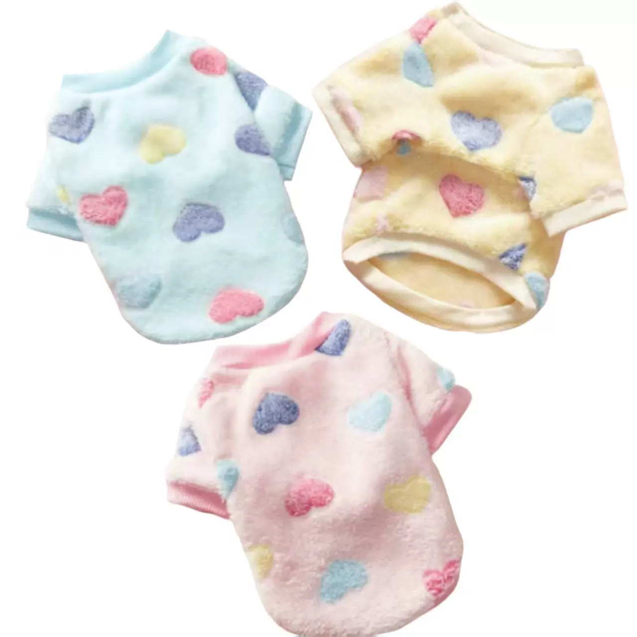 跨境秋冬新款法兰绒宠物衣服狗狗服装猫咪服饰宠物服饰宠物情人节