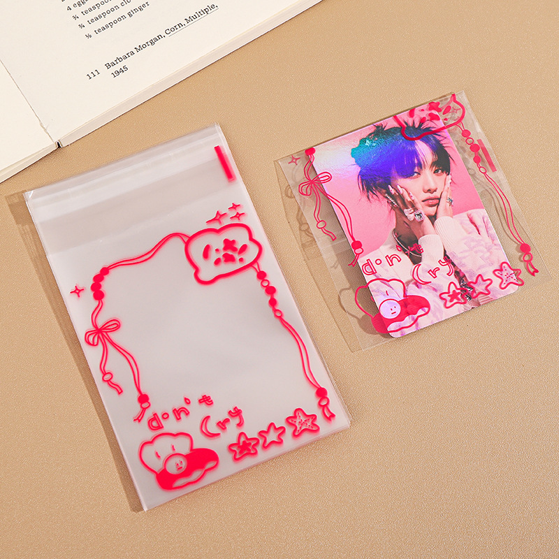 빨간색 테두리(50매 팩) 8*10+3